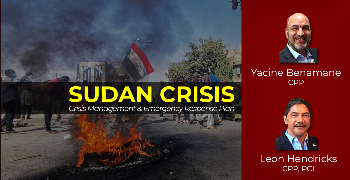 Crisis Management & Emergency Response In Sudan | Case Study – ASIS ...